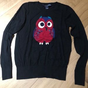 French connection owl sweater